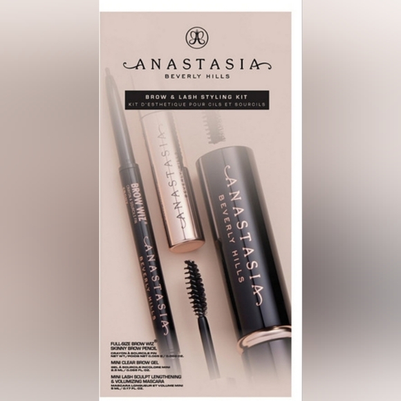 ANASTASIA Brow&Lash Styling Kit "SoftBrown" NEW - Picture 2 of 11